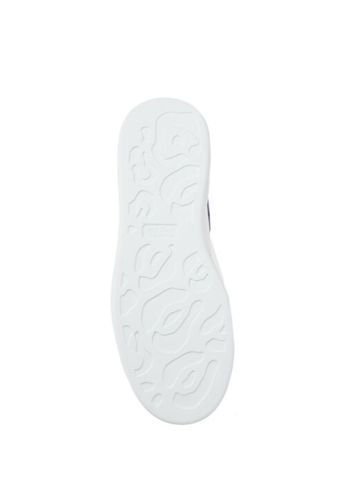 Oversized Lacivert Beyaz Erkek Deri Sneaker - Görsel 6