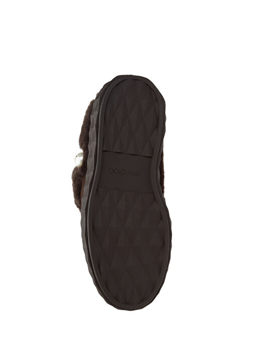 Jimmy Choo Jimmy Choo Koyu Kahverengi Kadın Deri Terlik Sandalet & Terlik | Beymen Koyu Kahverengi - 6. görsel