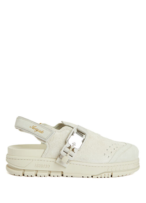 Krem Kadın Deri Sandalet - Görsel 2