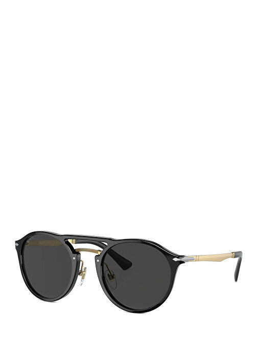 Persol Siyah-Altın Kadın Siyah Gold Unisex Polarize Güneş Gözlüğü