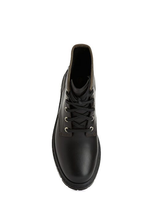 Cambria Valley Siyah Kadın Deri Bot - Görsel 5