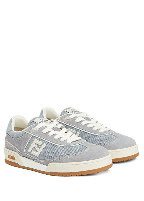 Mavi Kadın Deri Sneaker - Görsel 3