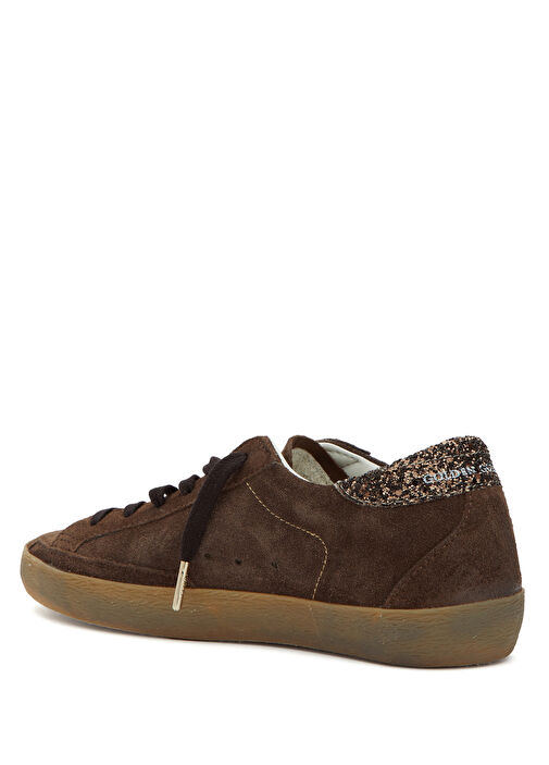 SuperStar Kahverengi Kadın Süet Sneaker - Görsel 4