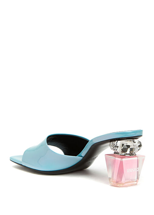 Mavi Kadın Deri Terlik - Görsel 4