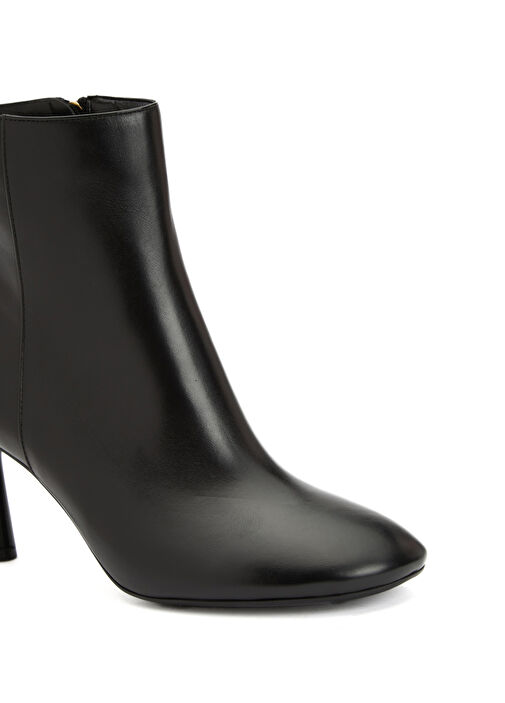 Siyah Kadın Deri Bot - Görsel 7