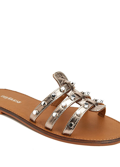 Platin Troklu Kadın Terlik - Görsel 7