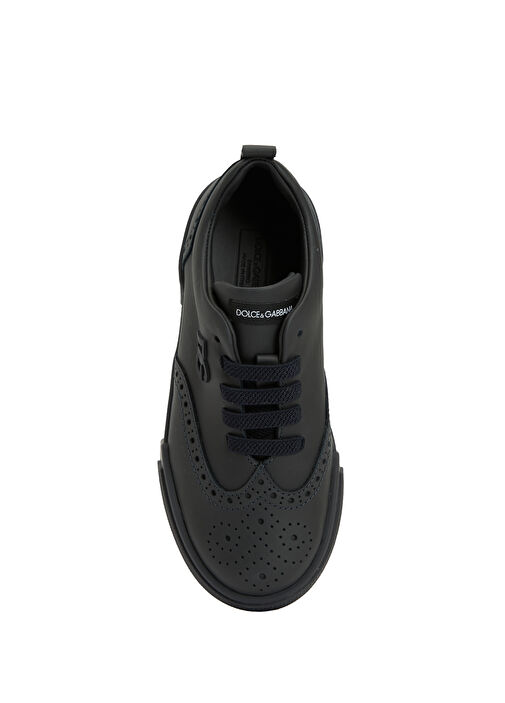 Mavi Erkek Çocuk Deri Sneaker - Görsel 5