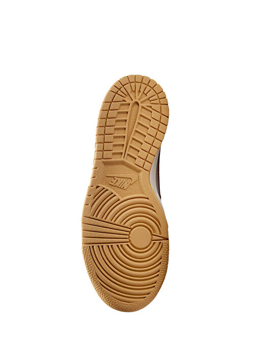 Dunk Low Gold Beyaz Erkek Çocuk Deri Sneaker - Görsel 5