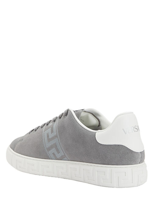 Gri Erkek Süet Sneaker - Görsel 4