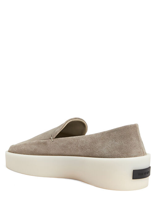 Vizon Kadın Süet Loafer - Görsel 4