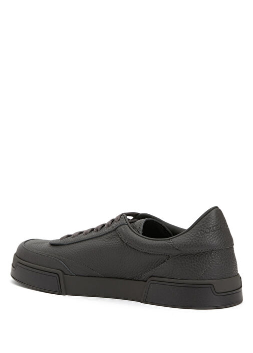 Portofino Siyah Gri Erkek Deri Sneaker - Görsel 4