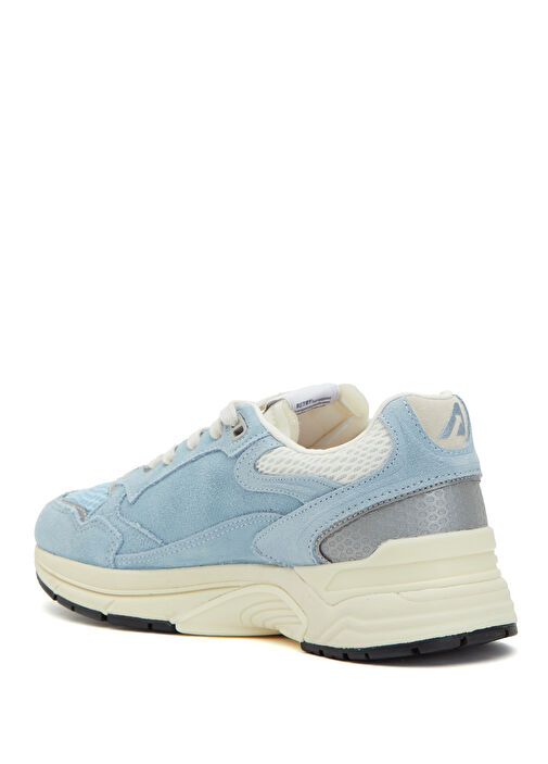 Hyperway Mavi Kadın Süet Sneaker - Görsel 4