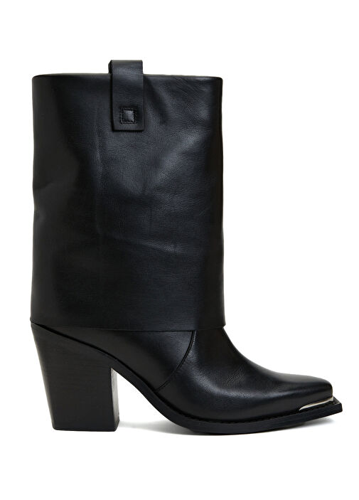 Divarese Divarese Siyah Kadın Deri Bot | Beymen Siyah - 2. görsel