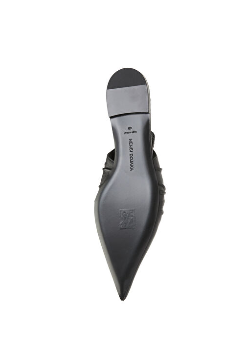 Siyah Deri Babet - Görsel 6