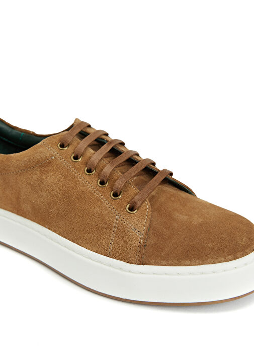 Tütün Kadın Süet Sneaker - Görsel 7