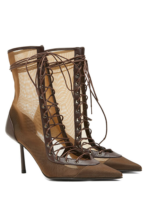 Colette Koyu Kahverengi Kadın Bot - Görsel 3