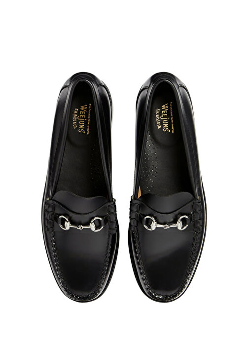 Siyah Erkek Deri Loafer - Görsel 5