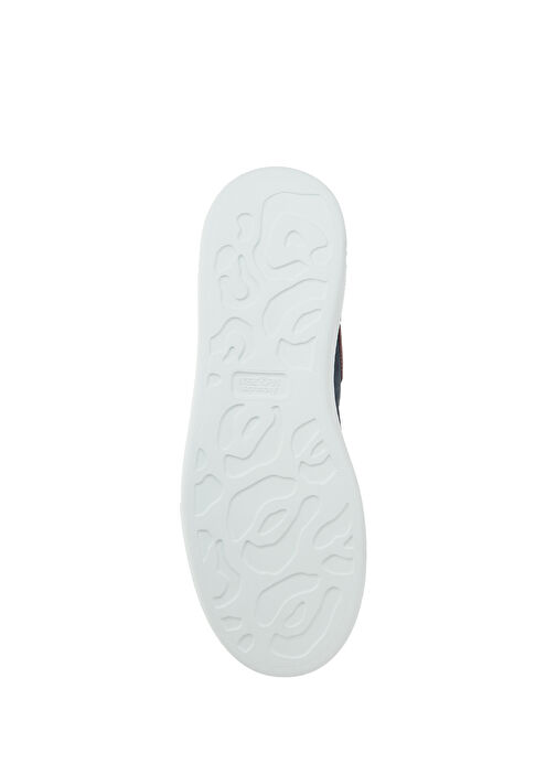 Oversized Lacivert Erkek Deri Sneaker - Görsel 6