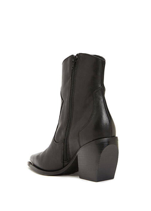 Divarese Divarese Siyah Kadın Deri Bot | Beymen Siyah - 4. görsel