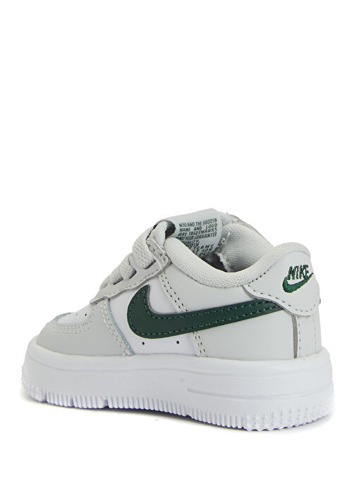 Force 1 Low Easyon Siyah Gri Çocuk Deri Sneaker - Görsel 4