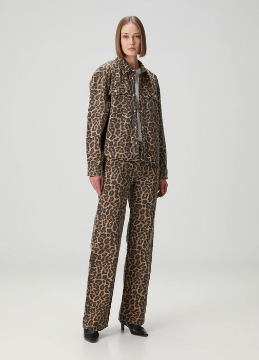 Anine Bing Leopar Kadın Paxton Leopar Desenli Ceket 1892336 | Beymen