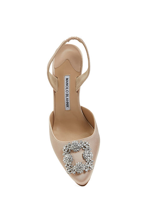 Hangisli Bej Topuklu Ayakkabı - Görsel 5