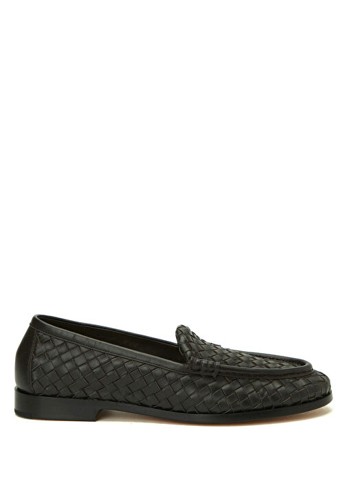 Bottega Veneta Kahverengi Bottega Veneta Deri Kadın Loafer