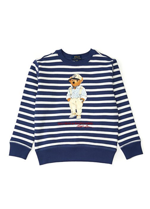 Ralph lauren striped sweatshirt online