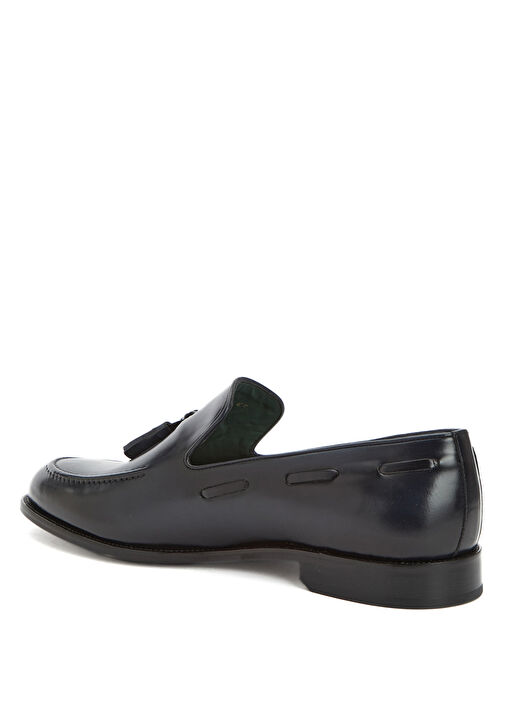 Lacivert Erkek Deri Loafer - Görsel 4