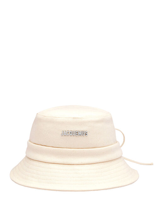 The Gadjo Kırık Beyaz Kadın Bucket Şapka