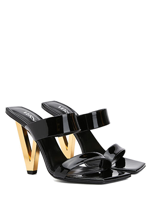 Siyah Kadın Deri Terlik - Görsel 3