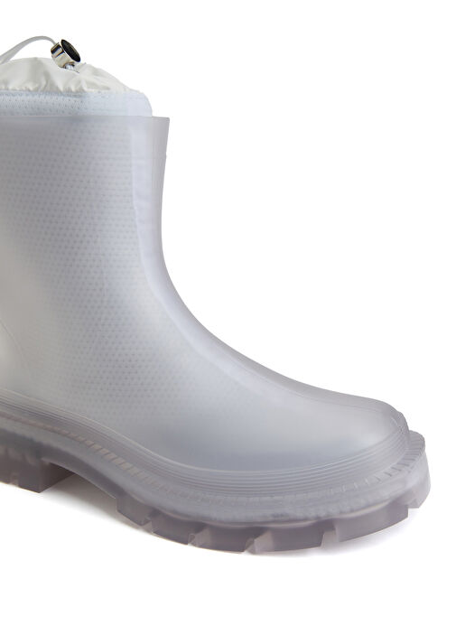 Beyaz Kadın Yağmur Botu - Görsel 7