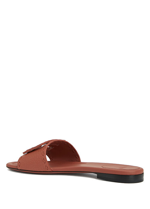 Kiremit Kadın Deri Terlik - Görsel 4