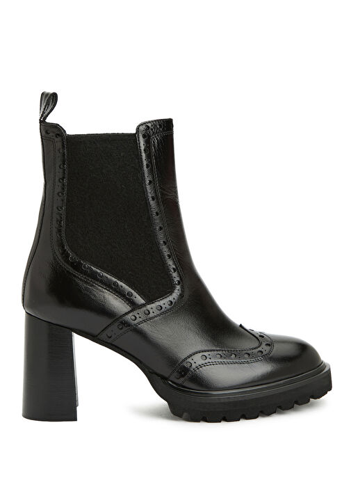 Siyah Kadın Deri Bot - Görsel 2