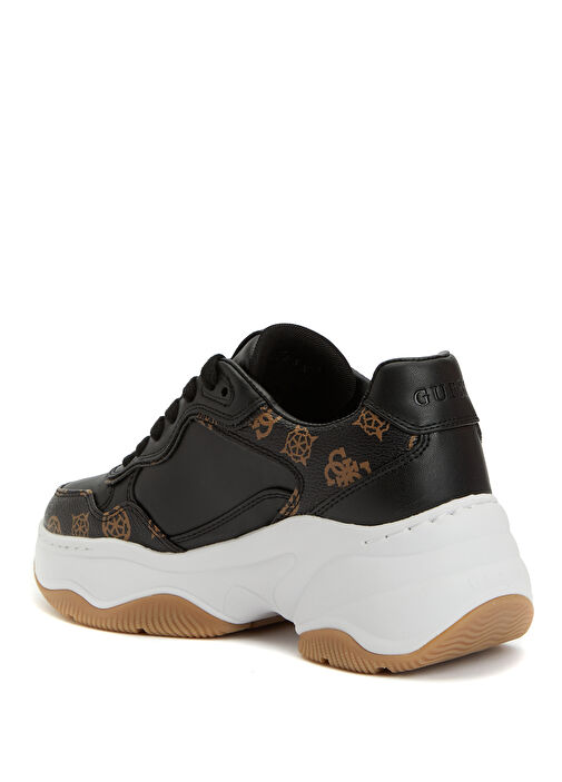 Siyah Kadın Sneaker - Görsel 4