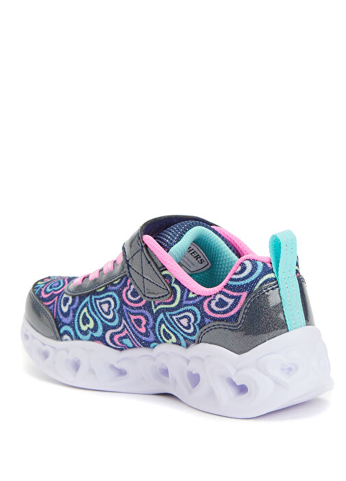 Heart Lights Çok Renkli Kız Çocuk Sneaker - Görsel 4