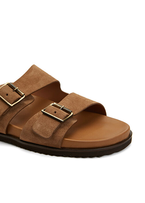 Taba Erkek Süet Terlik - Görsel 7