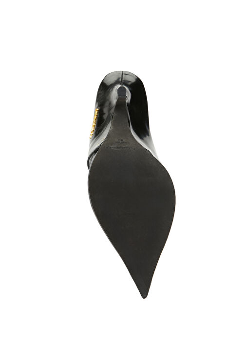 Siyah Kadın Deri Terlik - Görsel 6