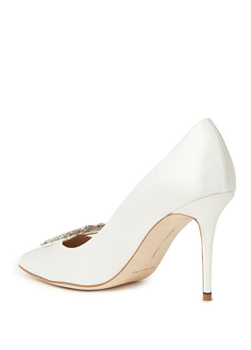 Nadira Krem Stiletto - Görsel 4