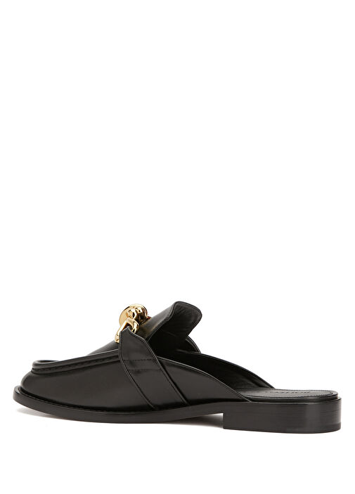 Astaire Siyah Kadın Deri Terlik - Görsel 3