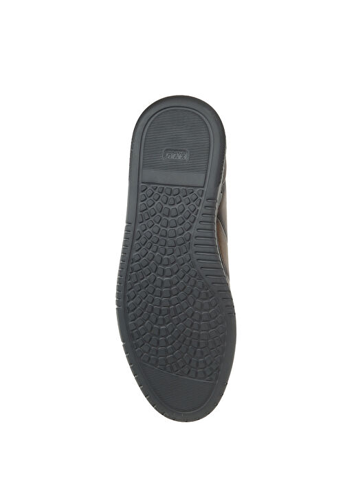 Kahverengi Erkek Günlük Rahat Deri Sneaker - Görsel 6