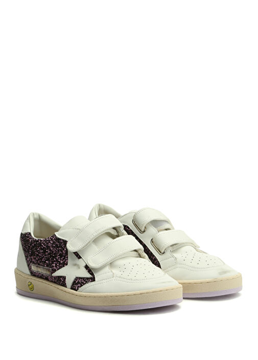 BallStar Çok Renkli Unisex Çocuk Deri Sneaker - Görsel 3