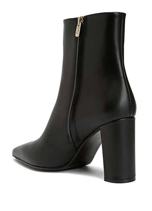 Siyah Kadın Deri Bot - Görsel 4