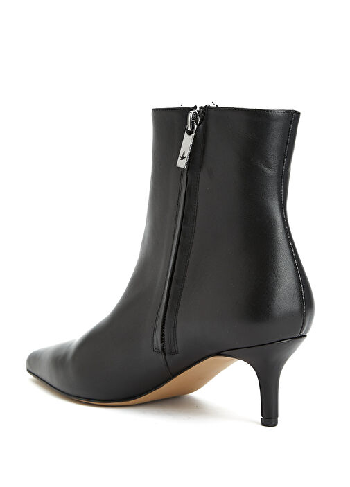 Siyah Kadın Deri Bot - Görsel 4