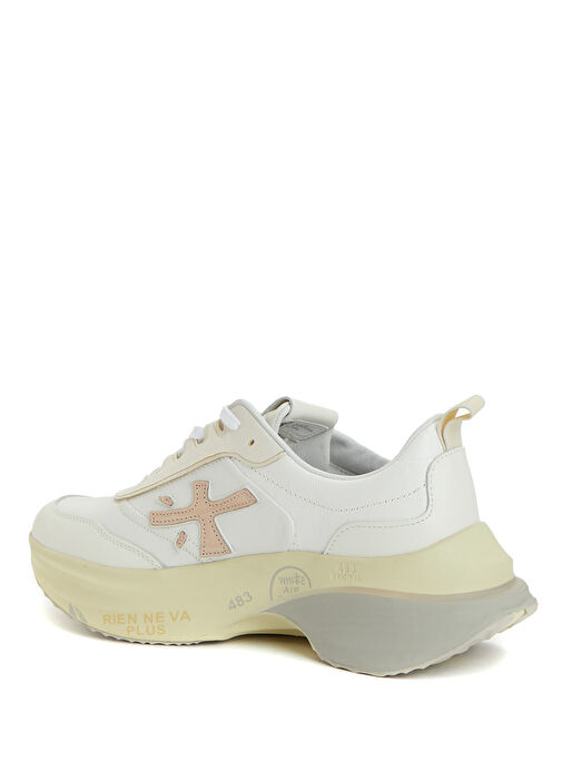 Hill Beyaz Kadın Sneaker - Görsel 4