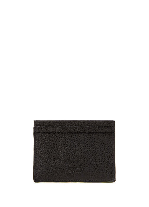 Black Christian Louboutin Black Men Kios Black Mens Leather Card