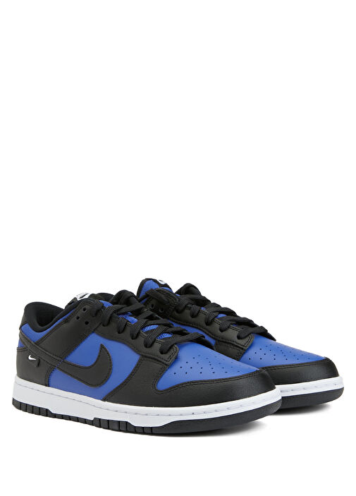 Dunk Low Lacivert Siyah Erkek Deri Sneaker - Görsel 3