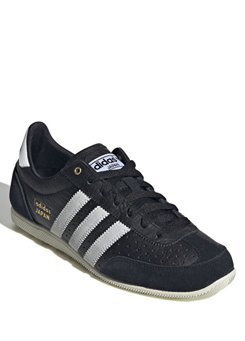 Japan W Siyah Kadın Deri Sneaker - Görsel 5