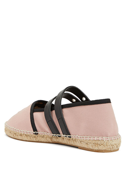 Ganni Ganni Pembe Kadın Organik Pamuk Espadril Casual Ayakkabı | Beymen Pembe - 4. görsel