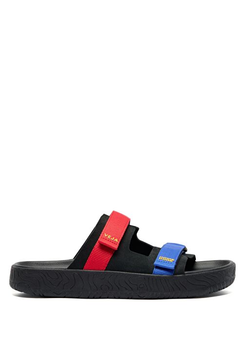 Arpoador Veja x Homecore Siyah Kadın Deri Terlik - Görsel 2